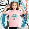 Y2K Retro Graphic Tee Hatsune Miku Pattern 2026 Summer Loose Short Sleeve Unisex Children Sportswear Stylish Wear For Boys Girls
