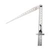 Feeler Gauge High Precision Taper Welding Gauge Measuring Tool Gap Gauge Depth Ruler Tapered Ruler