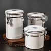 Stainless Steel Airtight Coffee Canister Date Tracker Food Storage Box Coffee Storage Jar Kitchen