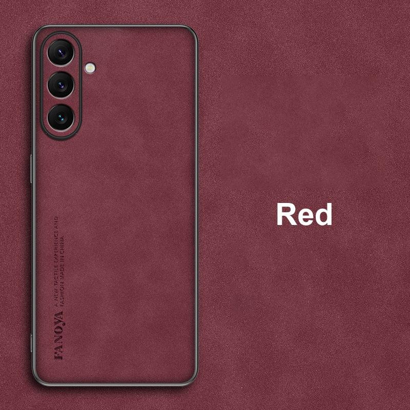 For Samsung Galaxy M56 F56 5G Case Luxury PU Leather Phone Case For Samsung F56 Back Cover Matte Silicone Full Protection Coque