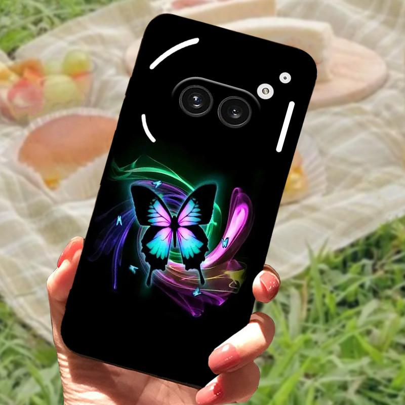 Чехол-бампер для Nothing Phone 2A, силиконовый, мягкий, модный, черный, Full Protective A142 Capa