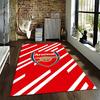 Red Arsenal Designed floor mat, suitable as a non-slip mat for the living room or bedroom sofa