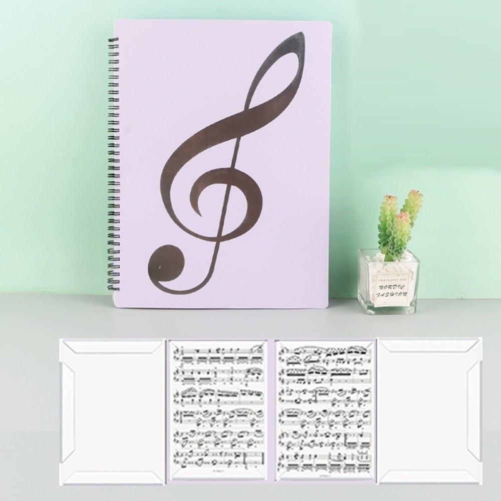 Съемная многослойная папка для нот, дизайн со смежными страницами, формат А4, папка для нот, рукопись