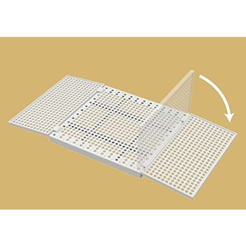 KOKUBO Контейнер для хранения сэндвичей Kokubo, Сетчатый x Контейнер, Прост в использовании, Быстро удаляет еду, Остается сухим, Идеально подходит для разделочных досок, Хлеба, Пик