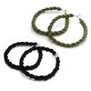 2Pcs Black Green Khaki Leggings Elastic Rope Polyester Riding Boot Rubber Band  Outdoor Hiking
