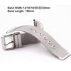 14/16/18/20/22/24mm Adjustable Writst Watch Band Watch Srtap Stainless Steel Watch Belt Durable
