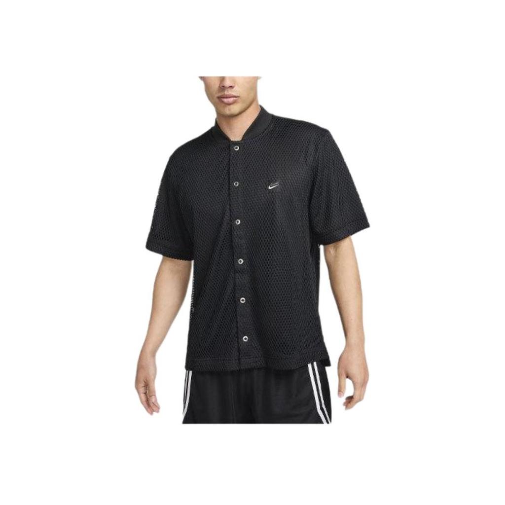 Nike Кевин Дюрант Дышащая баскетбольная майка с коротким рукавом Мужские топы черные FN3040-010