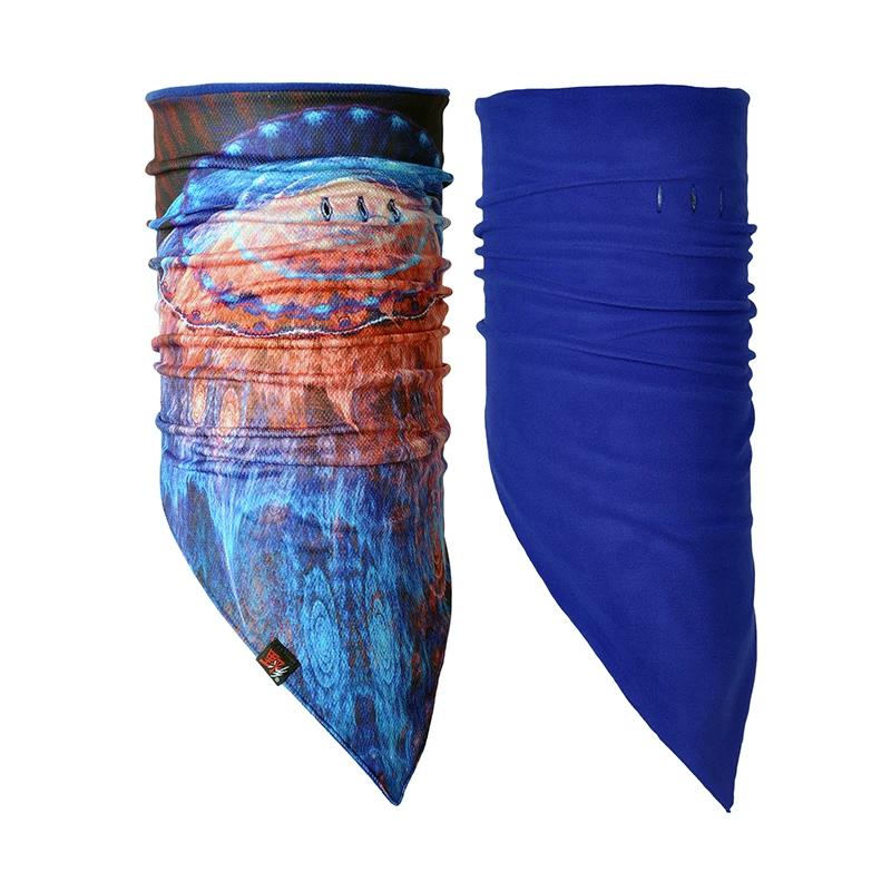 Autumn and Winter Warm Cycling Headscarf, Ski Mask, Cold-Proof Face Shield, Men's Neck Gaiter, Women's Face Scarf, Neck Protector, Fleece-Lined