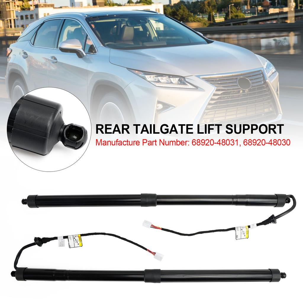 2 шт. Амортизаторы задней двери 6892048031 Подходят для Lexus RX350 RX450h 2016-2019