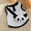 Three-dimensional Animal Satchel Can Be Towed Ragdoll Cat Blue Cat Anti-hair Loss Thin Breathable Vest Teddy Pet Cat Clothes