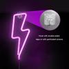 Молния болт неоновый свет знак светодиодная молния в форме ночника домашний декор стены