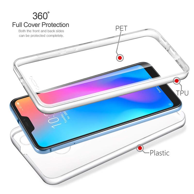 Чехол для телефона, задняя и передняя панель на Samsung iPhone Xiaomi Redmi huawei Honor