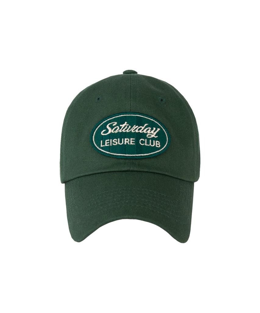 Кепка с козырьком Seleodeilejeokeulleob Signature - Зеленый British Racing Green и нашивка с зеленой полосой