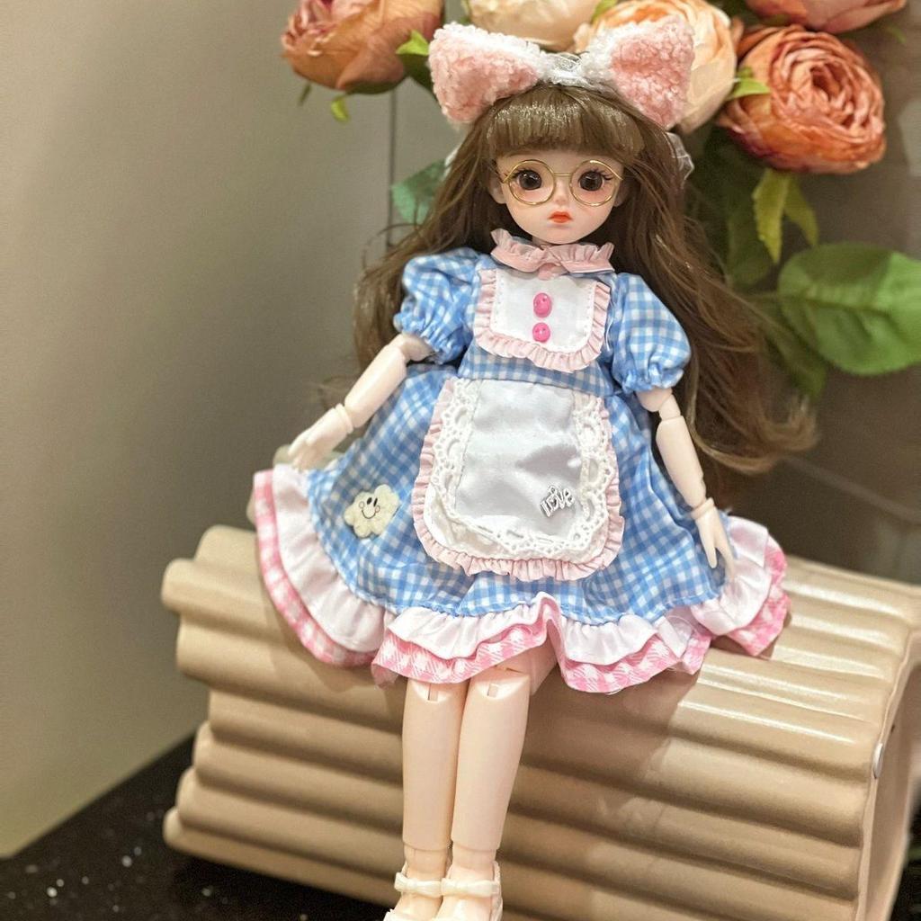 Набор нарядов для кук BJD 6 дюймов (30 см) - Модная кукольная одежда для девочек