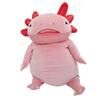 Morisaka Global Mochi Upa Pink XL 35 X 35 X 50cm Axolotl Plush Toy Healing Soft To the Touch Cute Animal Mochi Series MOUP-0880P