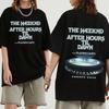 THE WEEKND After Hours Til Dawn Европейский тур 2026 Харадзюку Стиль Короткий рукав Круглый вырез Повседневная футболка Подарок для любителей музыки
