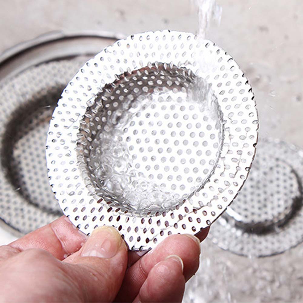 Сетки для волос из нержавеющей стали Аксессуары для слива в ванной Комнатный фильтр для кухонной раковины Кухонные инструменты Раковина