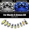 Для Mazda 6 Atenza GH 2007 2008 2009 2010 2011 2012 Автомобильные светодиодные лампы Авто Интерьерные лампы для чтения Перчаточный ящик Фары багажника