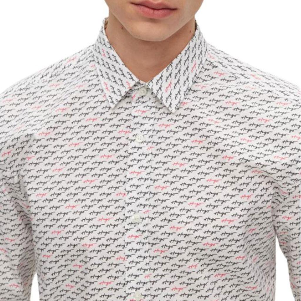 Hugo Boss Рубашка мужская SS23 Белая 50490080-197