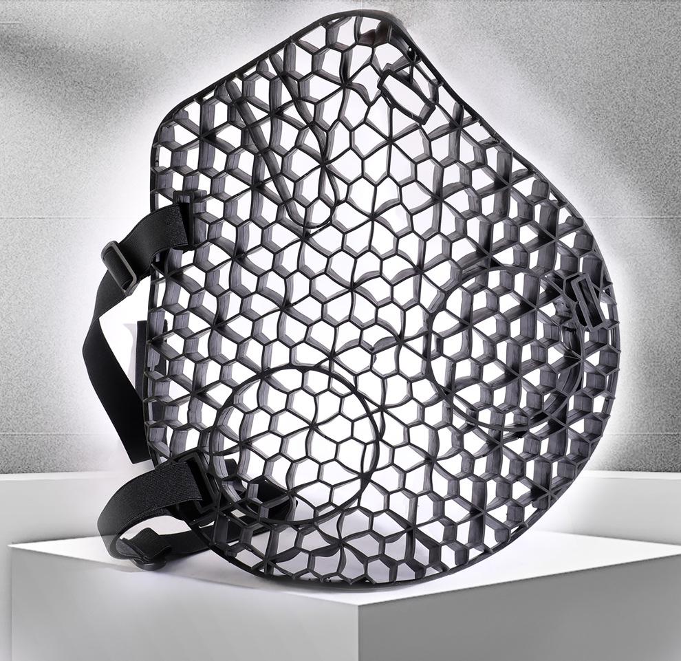 Double-Layer Honeycomb Gel Seat Cushion for Motorcycles - Soft, Comfortable, and Fits Various Models