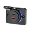 12V/24V RV USB Outlet Dual USB PD30W+QC3.0 Car Charger Socket Panel Waterproof Quick Charger for Car Bus RV Truck Accessories