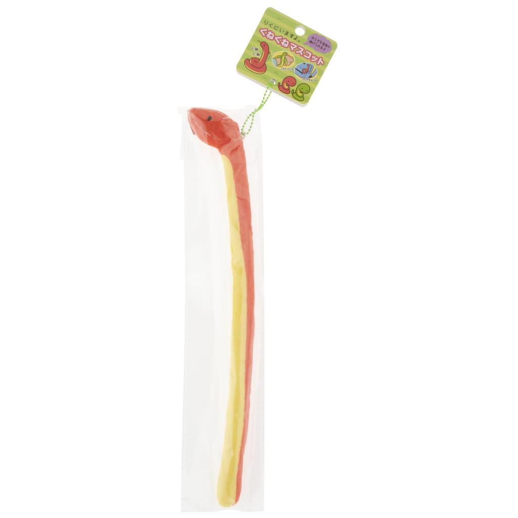 Ikeda Kogyosha "Я на земле." Талисман-змея, красный, для возраста от 6 лет, 009250700