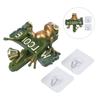 Charming Door Accessory Frog Doorbell Resin Welcome Doorbell