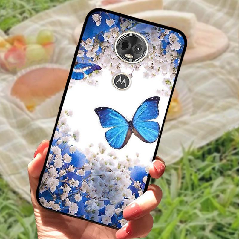 Для Moto E5 / E5 Play EU Чехол Силиконовый Мягкий Ударопрочный ТПУ Задняя Крышка для Motorola Moto E5Plus / E5 Plus Capa E5Play E 5 Мрамор