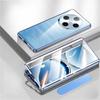 Для OPPO Find X8 Pro металлический каркас 360 полная защита чехол для OPPO Find X7 Ultra X 8 X8Pro 5G магнитная адсорбция двухсторонняя закаленная стеклянная крышка