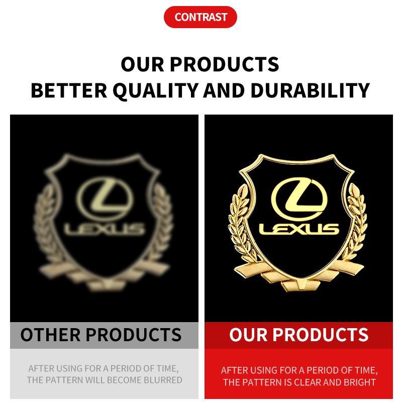 2pcs For LEXUS IS F SPORT IS250 IS300 IS350 UX UX300h UX260h UX200 LED Car Door Welcome Logo Projector Ghost Shadow Light