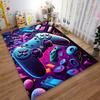 Gaming Controller Artwork Carpet suitable as a non-slip mat for the living room or bedroom sofa