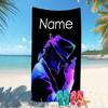 Customizable personalized beach towels Michael Jackson themed designs.Suitable for the beach, yoga, sports;ideal as beach accessories