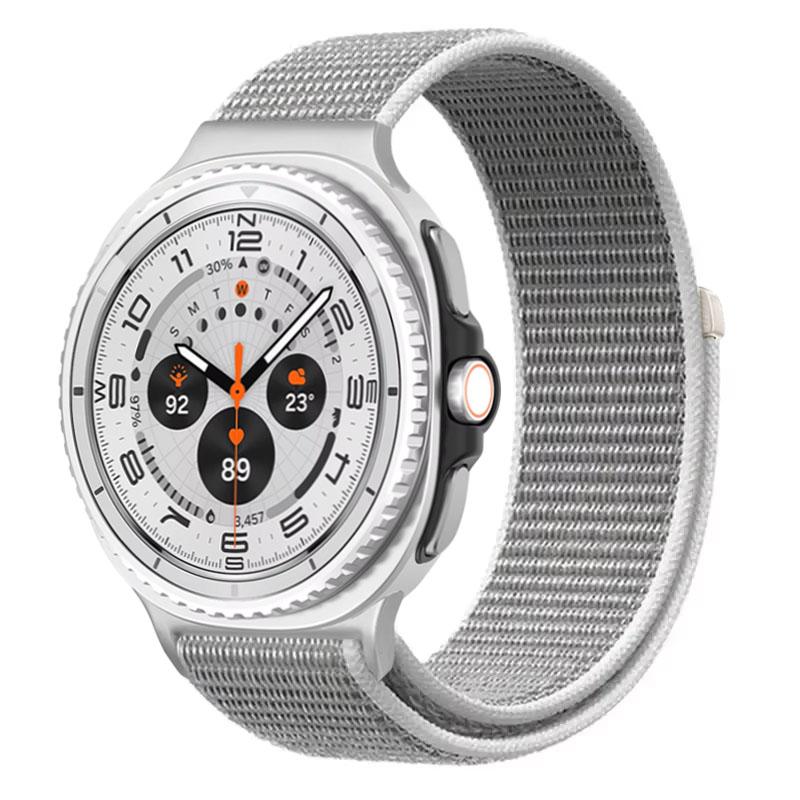 Официальный нейлоновый петлевой ремешок для Samsung Galaxy Watch 8 40 мм 44 мм Металлический соединительный браслет Galaxy Watch 8 Classic 46 мм Ремешок для запястья