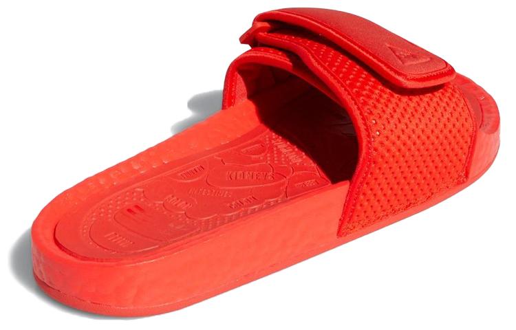 adidas Оригинальные тапочки Pharrell x Adidas Originals Boost 'Active Red' FY6140