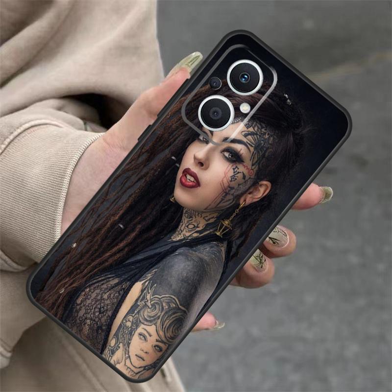 Sexy Sleeve Tattoo Girl Case For OPPO Reno 7 8 Lite 6 5 4 11F 10 Pro 8T 5Z 4Z OPPO Find X6 Pro X2 Neo X3 X5 Lite