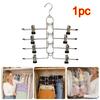 Metal Multi Layer Hanger Non Slip Tips Clip Hanger New Skirt Hanger  Closet Organization