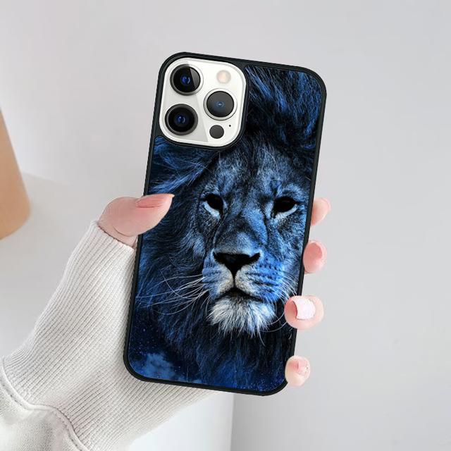 Чехол для телефона 'Рычащий Король Лев' Для Для iPhone 17 Air 16 15 11 12 13 14 Pro Max Plus coque