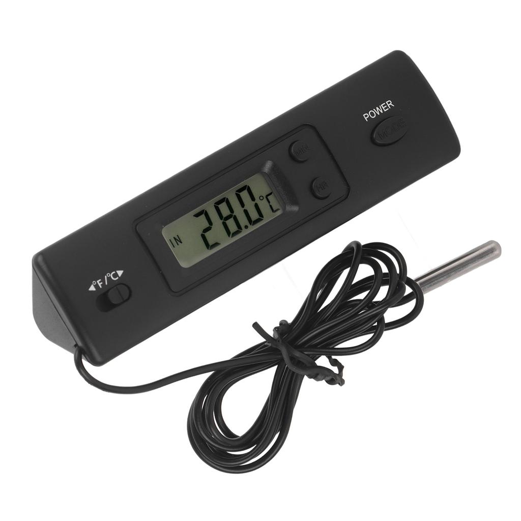 Electronic LCD Digital Temperature Meter Thermometer Probe Sensor Wired for Refrigerator