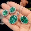 Jewelry Simulation Bird'S Nest Chepala Green Jewelry Light Luxury Set 15 * 20-13 * 18