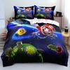 Mario Duvet Cover Sets Anime Bedding Set Bed Cover Kids Adult Quilt Cover Pillowcase Gifts Bedroom Decor