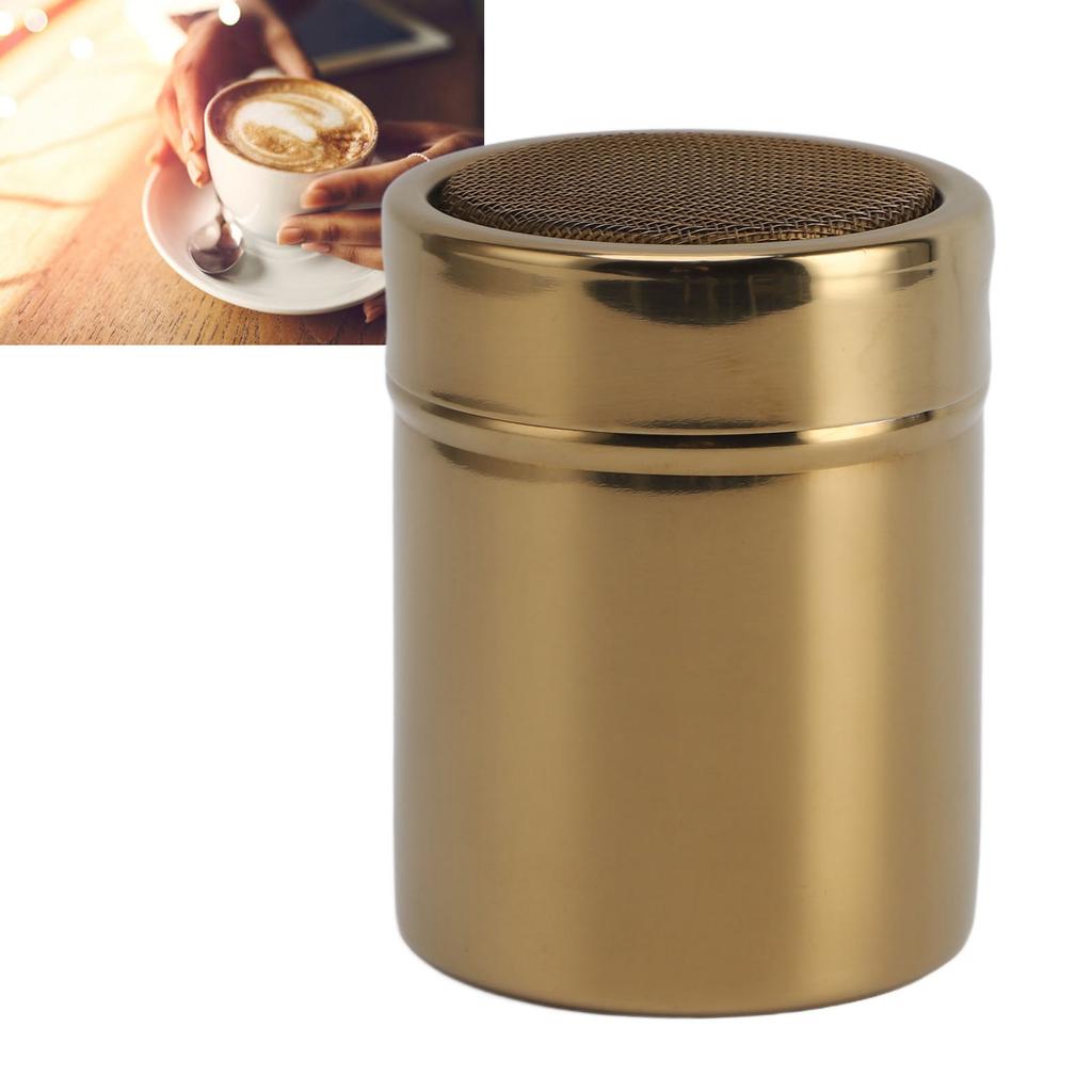 Нержавеющая сталь драги порошок сахар шейкер пудра изысканный большой емкости многоцелевой отличное уплотнение для дома для выпечки