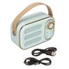 Bluetooth Speaker Stereo HiFi Sound USB Charging Retro Portable Wireless Speaker for Home Travel