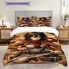 Attack Titan Recon Corps Emblem Bedding 1 Duvet Cover 2 Pillowcase Without Core Christmas Birthday Gift Bedding Set