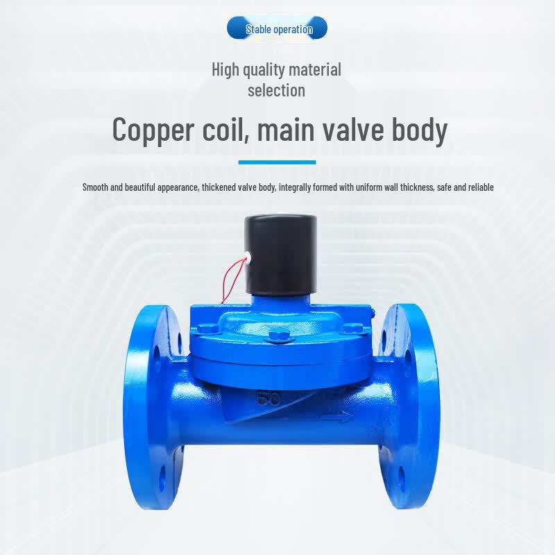 Yundu Cast Iron Flange Diaphragm Solenoid Valve