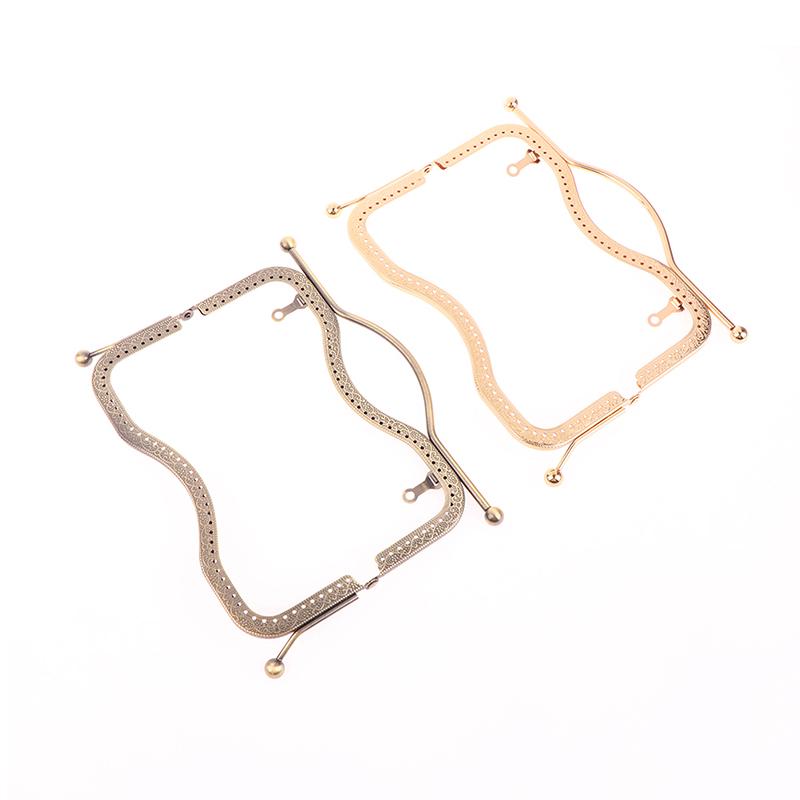 1 шт. Модные женские сумки Ручка Металлическая DIY Кошелек-монетница Ручка для сумки Застежка-замок для сумочки Дугообразная рама Аксессуары для сумок