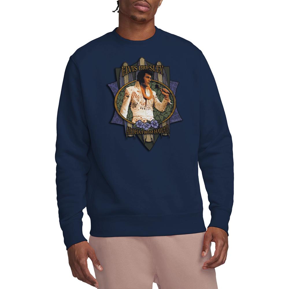 Elvis Presley Unisex Adult Aloha From Hawaii Sweatshirt