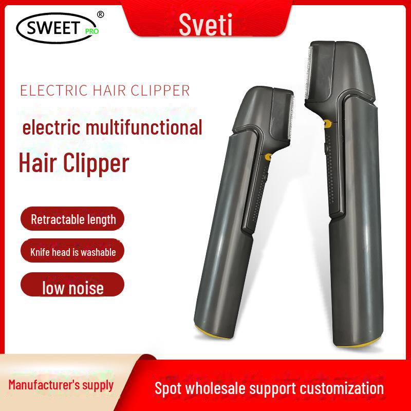 Многофункциональная электрическая машинка для стрижки волос и мужская телескопическая бритва — 5-в-1 инструмент для ухода за волосами в наличии