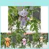 Cute And Cuddly Bear Plush Keychain Adorable Animal Decor For Couples And Gifts