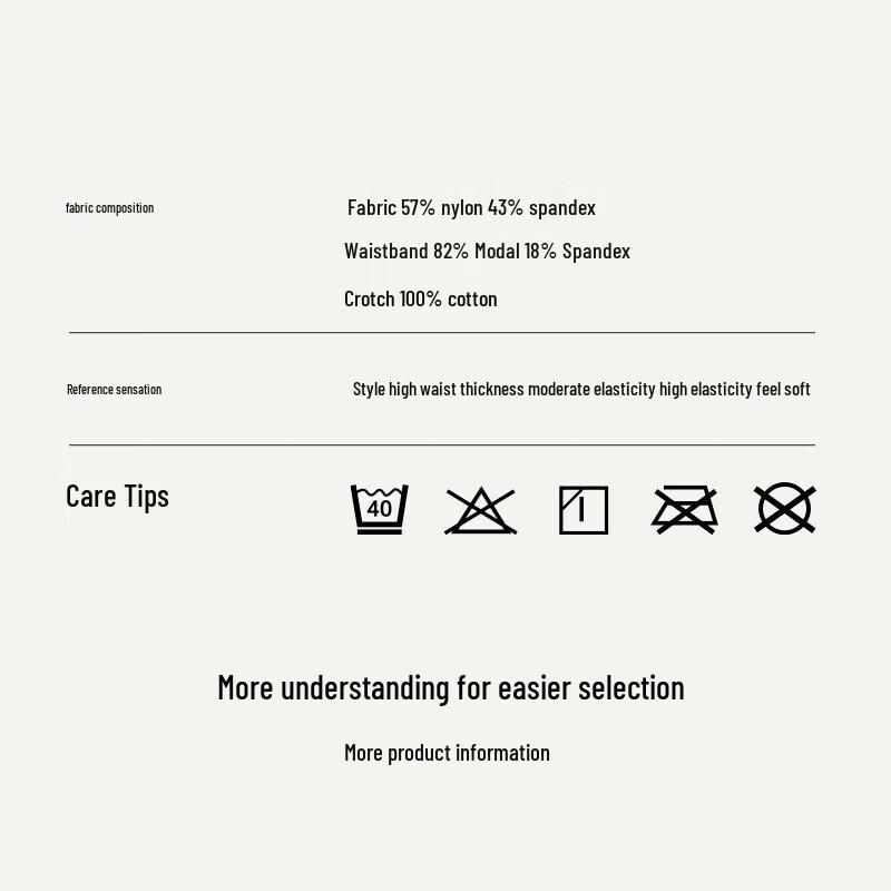 Ubras Women's 60S Modal Seamless Low-Rise Briefs