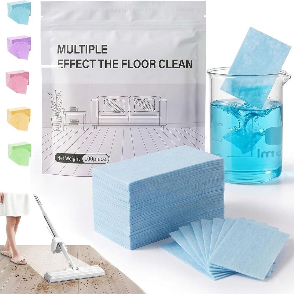 30/60/100pcs Fragrance retention Floor Cleaning Tablets Brightening Household Floor Detergent